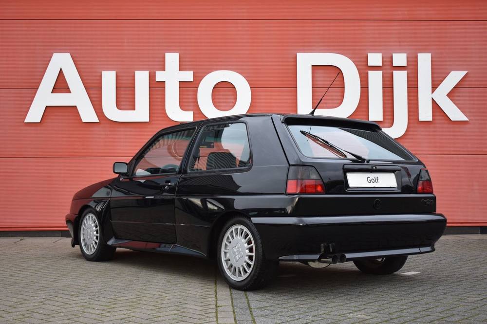 VW Golf Rallye G60 rear three-quarter